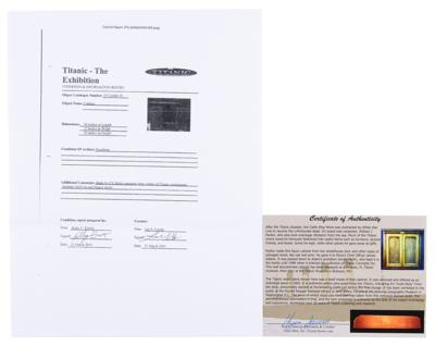 Lot #159 Titanic Pine Wood Artifact - Image 3