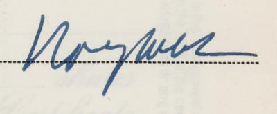 Lot #194 Roy Cohn Signed Stock Certificate - Image 3