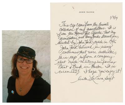 Lot #740 John Wayne Personally-Owned and Screen-Used Kepi from Fort Apache - Image 7