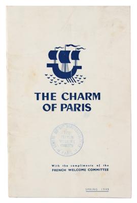 Lot #314 World War II Broadside: Liberation of Paris Poster - Image 3