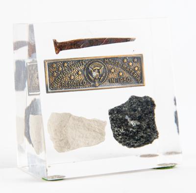 Lot #103 White House Relic Paperweight Paperweight - Image 1