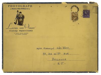Lot #730 Laurel and Hardy Signed Photograph - Image 2