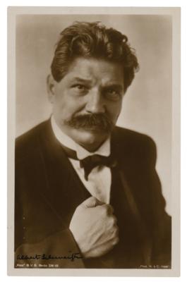 Lot #122 Albert Schweitzer Signed Photograph