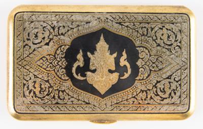 Lot #321 William Westmoreland's Cigarette Case Presented to Him By Thanom Kittikachorn - Image 5