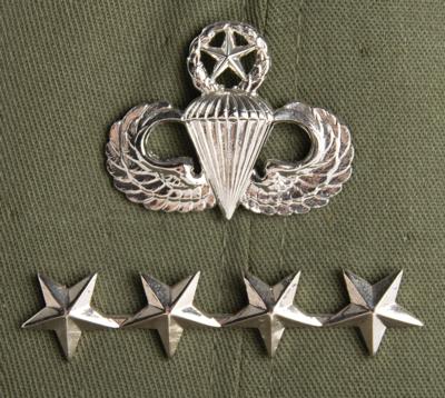 Lot #323 William Westmoreland's Signed U.S. Army Field Cap - Image 3