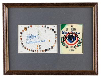 Lot #325 William Westmoreland and Bob Hope (2) Signed Items - Image 2