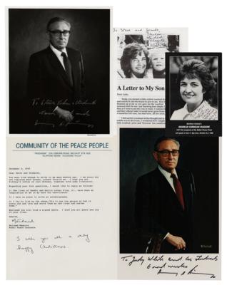 Lot #263 Nobel Peace Prize: Kissinger and Maguire