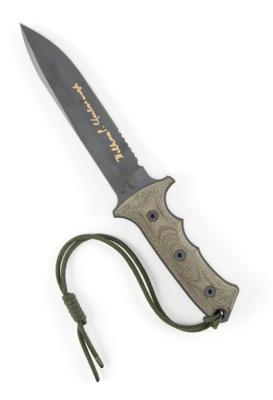 Lot #316 William P. Yarborough Twice-Signed Special Forces 'Yarborough Knife,' S/N 0426 - Image 3