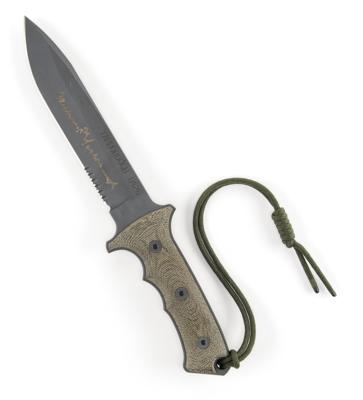 Lot #316 William P. Yarborough Twice-Signed Special Forces 'Yarborough Knife,' S/N 0426 - Image 4