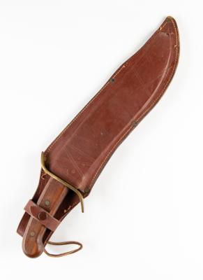 Lot #319 William P. Yarborough Autograph Letter Signed with Circa 1930 Bowie Knife - Image 4