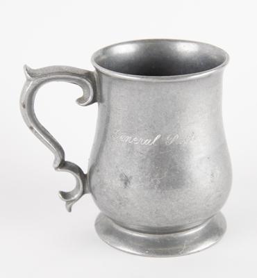 Lot #313 George S. Patton German-Made Pewter Mug