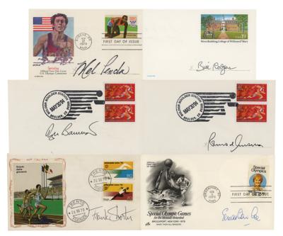 Lot #847 Olympic Runners (6) Signed Covers
