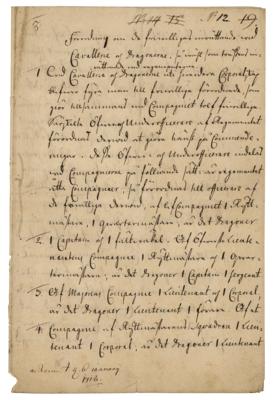 Lot #233 King Charles XII of Sweden Document