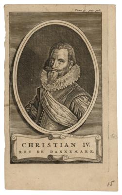 Lot #234 King Christian IV of Denmark Document Signed - Image 3