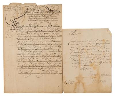 Lot #236 King Frederick III and Princess Frederica