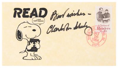 Lot #527 Charles Schulz Signed Limited Edition Cover - Image 1