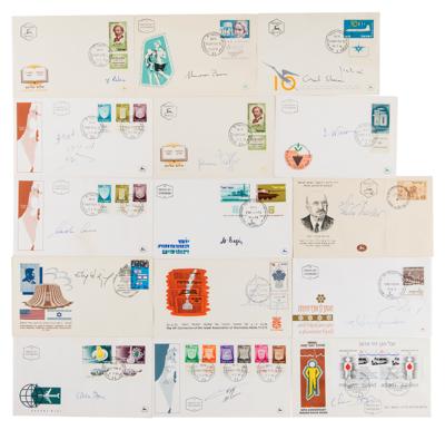 Lot #224 Israeli Leaders (15) Signed Covers
