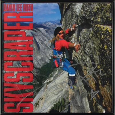 Lot #695 David Lee Roth Signed Album - Image 3