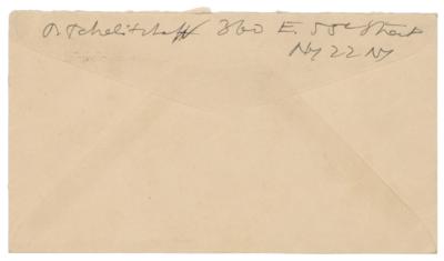 Lot #481 Pavel Tchelitchew: Rare and lengthy letter from Tchelitchew to his biographer, 