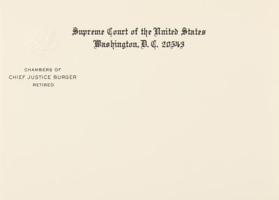 Lot #186 Warren E. Burger's Personally-Owned Book - Image 4