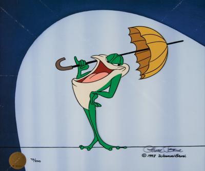 Lot #517 Michigan J. Frog limited edition cel signed by Chuck Jones Limited Edition Cel - Image 1