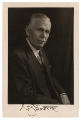 Lot #340 George C. Marshall Signed Photograph