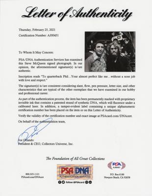 Lot #734 Steve McQueen: 