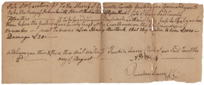 Lot #109 John Penn Endorsement Signature - Image 2