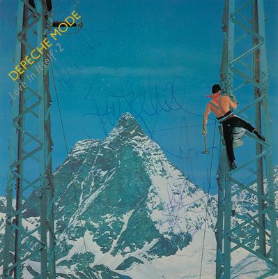 Lot #656 Depeche Mode Signed 45 RPM Record - Image 1