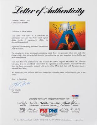 Lot #685 The Police Signed Album - Image 2