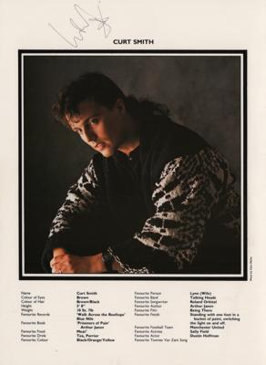 Lot #701 Tears for Fears Signed Tour Book - Image 2