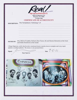 Lot #702 The Temptations Signed Album - Image 3