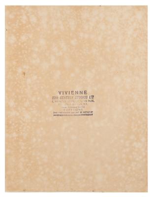 Lot #192 Winston Churchill: Original Photograph Signed by Vivienne - Image 2