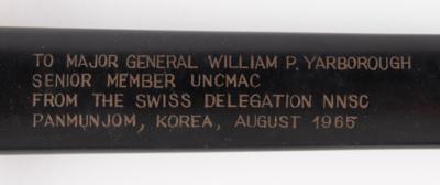 Lot #370 William P. Yarborough's Army Officer Dress Dagger - Image 4