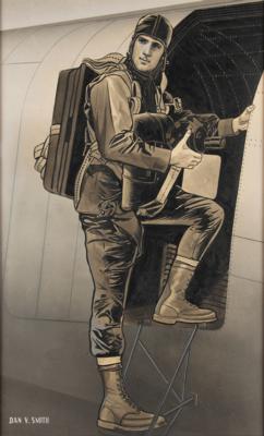 Lot #352 Dan V. Smith Original Artwork - Image 1