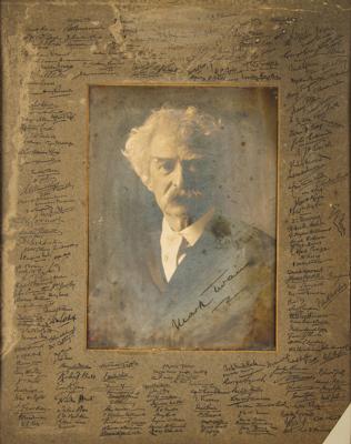 Lot #533 Samuel L. Clemens Signed Photograph - Image 1