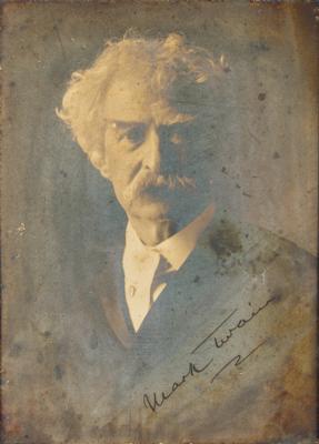 Lot #533 Samuel L. Clemens Signed Photograph - Image 2