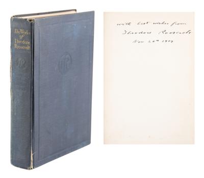 Lot #18 Theodore Roosevelt Signed Book - Image 1