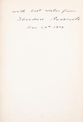 Lot #18 Theodore Roosevelt Signed Book - Image 2