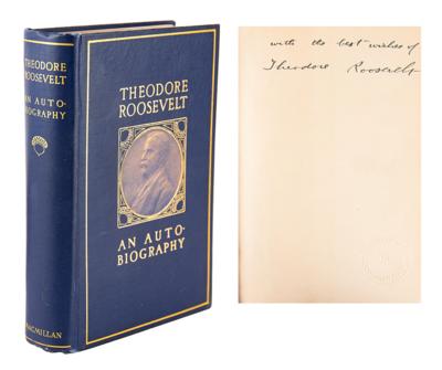 Lot #17 Theodore Roosevelt Signed Book - Image 1