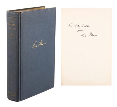 Lot #198 Charles G. Dawes Signed Book - Image 1