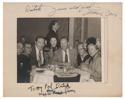 Lot #819 Max Baer and Maxie Rosenbloom Signed