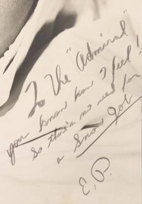 Lot #614 Elvis Presley Oversized Signed Photo to Col. Tom Parker - Image 3