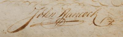 Lot #106 John Hancock Document Signed as Governor - Image 3