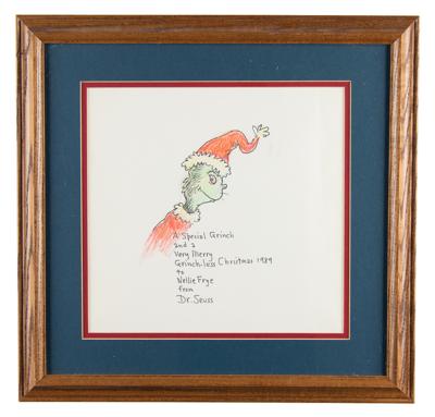Lot #546 Dr. Seuss: Dr. Seuss sends wishes for a 