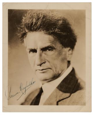 Lot #944 Bernarr Macfadden Signed Photograph - Image 1