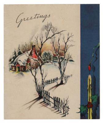 Lot #594 Harry Armstrong Autograph Musical Quotation Signed - Image 2