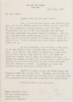 Lot #481 Noel Coward: 