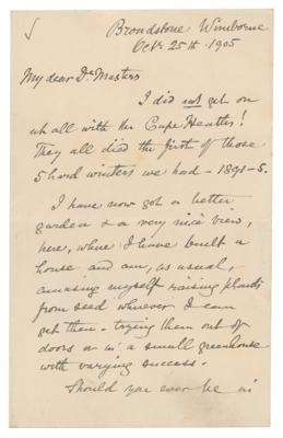 Lot #132 Alfred Wallace: 