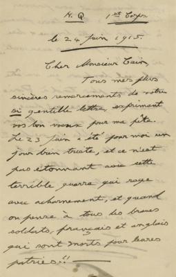 Lot #242 King Edward VIII Autograph Letter Signed - Image 1